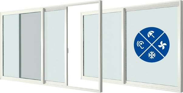 Система E-SLIDE Параллельно-раздвижная система E-SLIDE